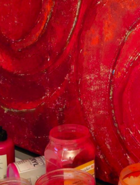 Rot sehen Kraft spüren Ho